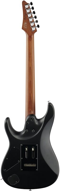 open zoom image for Ibanez AZ2402 Prestige Electric Guitar (with Case), Black Flat, Full Straight Back