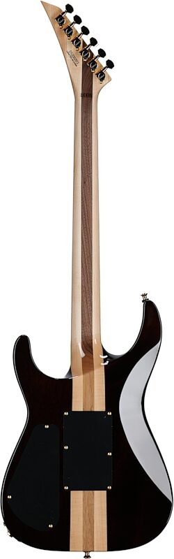 open zoom image for Jackson Pro Plus Soloist SLA3Q Electric Guitar (with Gig Bag), Amber Tiger Eye, Full Straight Back