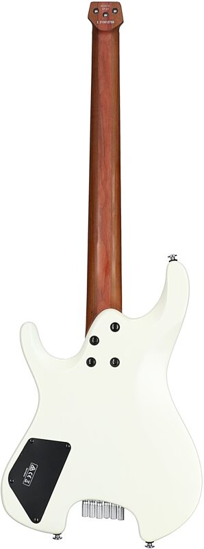 open zoom image for Ibanez ICHI10 Ichika Signature Electric Guitar (with Gig Bag), White, Full Straight Back