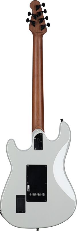 open zoom image for Sterling by Music Man Cutlass CT50 Plus Electric Guitar, Chalk Gray, Roasted Maple Fretboard, Open Box (Good), Full Straight Back