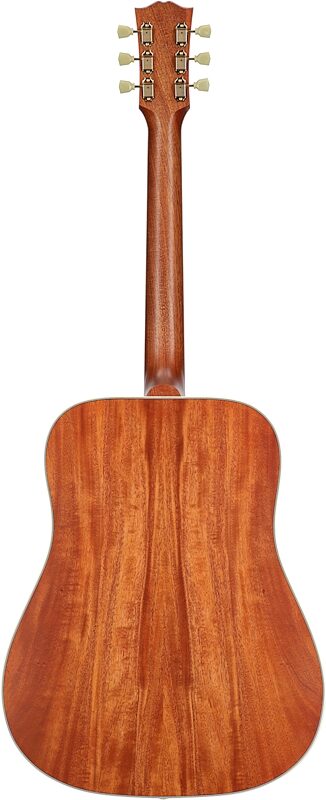 open zoom image for Gibson Hummingbird Faded Acoustic-Electric Guitar (with Case), Antique Natural, Full Straight Back