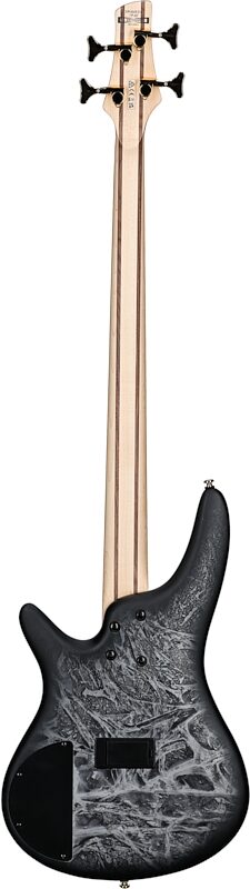 open zoom image for Ibanez SR300EDX Electric Bass Guitar, Black Ice Frozen Matte, Full Straight Back