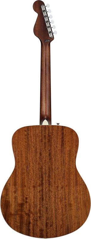 open zoom image for Fender Palomino Vintage Acoustic-Electric Guitar (with Case), Aged Natural, Full Straight Back