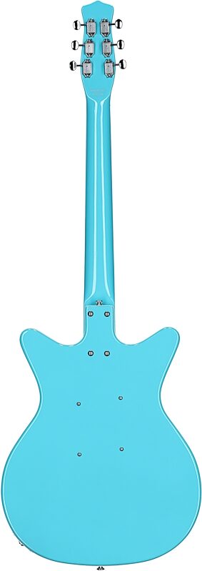 open zoom image for Danelectro '59 MOD NOS Electric Guitar, Baby Come Back Blue, Full Straight Back