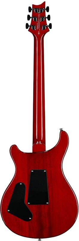 open zoom image for PRS Paul Reed Smith SE Custom 24 Floyd Electric Guitar (with Gig Bag), Charcoal Cherry Burst, Open Box (Very Good), Full Straight Back