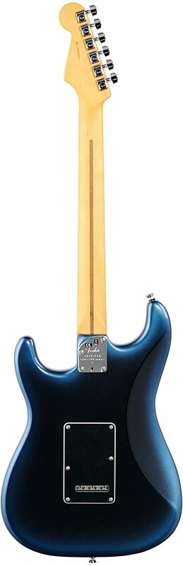 open zoom image for Fender American Professional II Stratocaster Electric Guitar, Rosewood Fingerboard (with Case), Dark Night, Full Straight Back