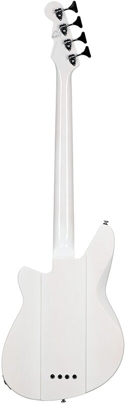 open zoom image for Reverend Sentinel Electric Bass, Transparent White, Full Straight Back