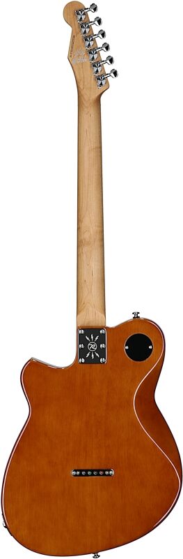 open zoom image for Reverend Charger 290-2 Electric Guitar, Purple Punch, Roasted Maple Fretboard, Full Straight Back
