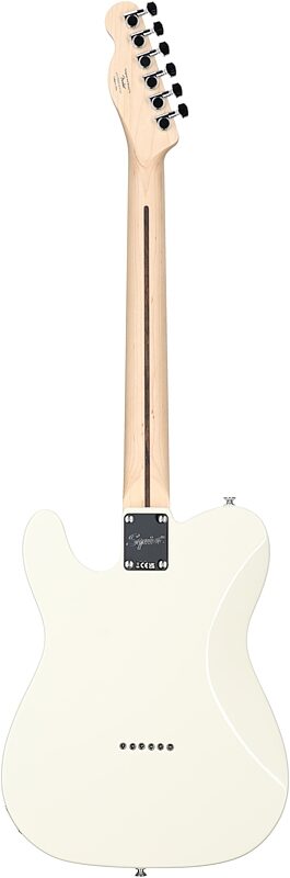 open zoom image for Squier Affinity Telecaster Electric Guitar, Laurel Fingerboard, Olympic White, Full Straight Back