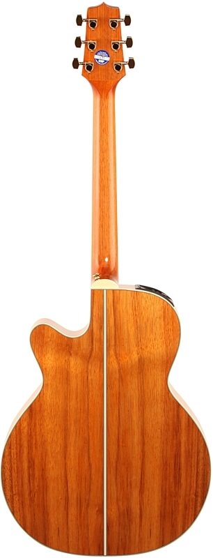 open zoom image for Takamine GN77KCE Acoustic-Electric Guitar, Koa, Natural, Full Straight Back