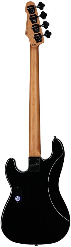 open zoom image for ESP LTD Surveyor-204DX Electric Bass, Red Burst, Full Straight Back