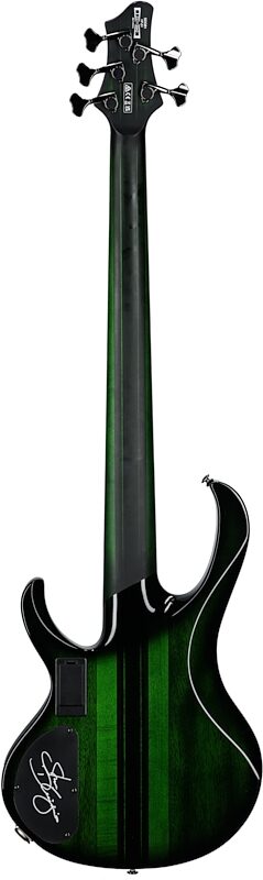 open zoom image for Ibanez SDGB1 Steve DiGiorgio Electric Bass, Dark Moss Burst, Full Straight Back