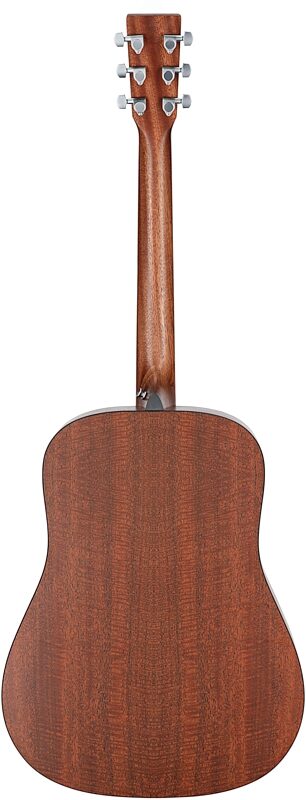 open zoom image for Martin D-X2E Mahogany Acoustic-Electric Guitar (with Soft Case), New, Full Straight Back