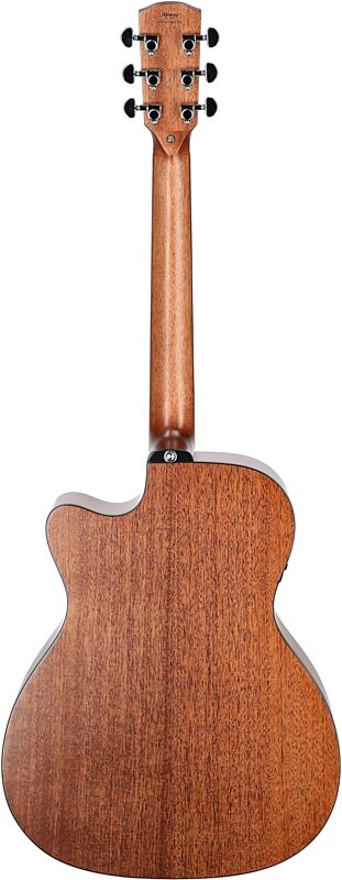 open zoom image for Alvarez AF66CE Folk Acoustic-Electric Guitar, Shadowburst, Full Straight Back