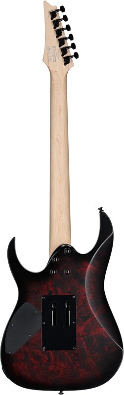 open zoom image for Ibanez RG470DXW Electric Guitar, Wine Red Frozen Matte, Full Straight Back