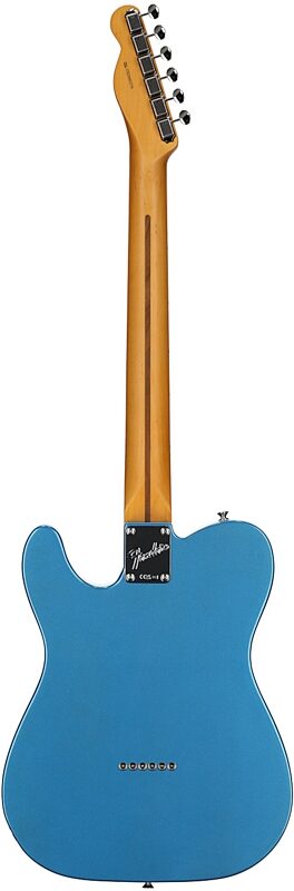 open zoom image for Fender American Professional Classic Telecaster Electric Guitar, Maple Fingerboard (with Gig Bag), Lake Placid Blue, Full Straight Back