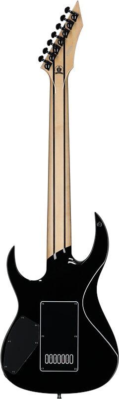 open zoom image for B.C. Rich SZA724ET Electric Guitar, 7-String, Black, Full Straight Back