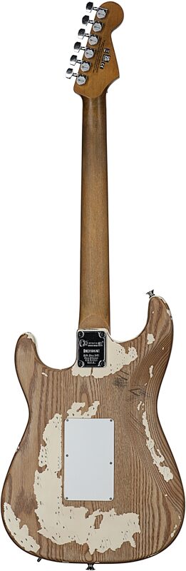 open zoom image for Charvel Henrik Danhage Limited Edition Signature Pro-Mod So-Cal Style 1 HS FR M Electric Guitar, White Relic, Full Straight Back