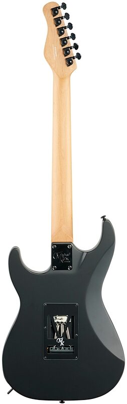 open zoom image for Michael Kelly Modshop '67 Electric Guitar, Maple Fingerboard, Black Wash, Open Box (Very Good), Full Straight Back