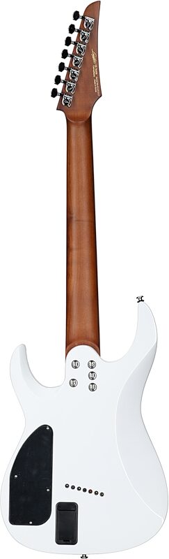 open zoom image for Legator N7FOD Ninja 7 Overdrive Multi-Scale Electric Guitar, 7-String, Arctic Blue, Full Straight Back