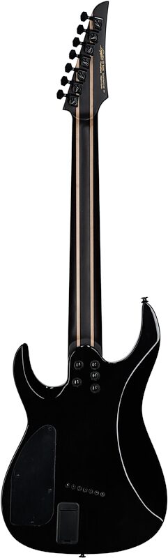 open zoom image for Legator Ninja X7F Multi-Scale Guitar, 7-String, Caribbean Blue, Full Straight Back