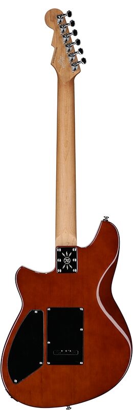 open zoom image for Reverend Kingbolt H290 Electric Guitar, Midnight Black, Full Straight Back