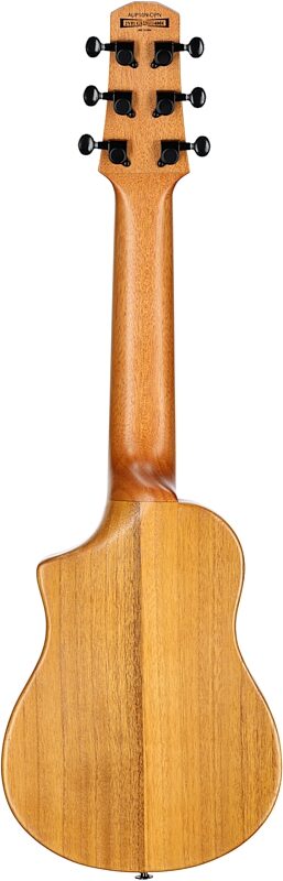 open zoom image for Ibanez AUP10N Tenor Ukulele (with Gig Bag), Open Pore Natural, Full Straight Back