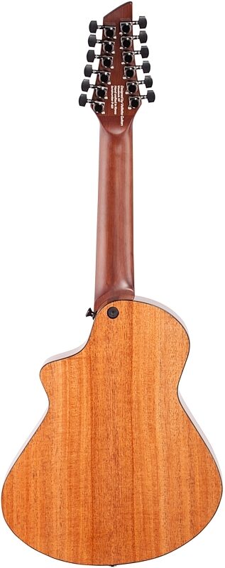 open zoom image for Veillette Avante Gryphon High-Tuned 12-String Acoustic Guitar, Natural, Full Straight Back