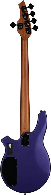 open zoom image for Sterling by Music Man Bongo 5 Electric Bass, 5-String, Firemist Purple, Rosewood Fretboard, Full Straight Back