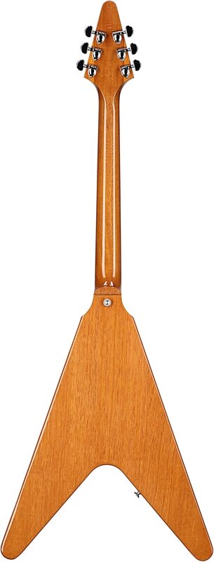 open zoom image for Gibson '70s Flying V Electric Guitar (with Case), Antique Natural, Full Straight Back