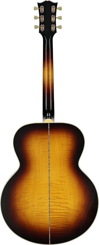 open zoom image for Gibson Custom Shop 1957 SJ-200 Jumbo Reissue Acoustic Guitar (with Case), Vintage Sunburst, Full Straight Back