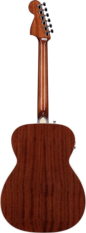 open zoom image for Fender California Standard Monterey E Orchestra Acoustic-Electric Guitar, Natural, Full Straight Back