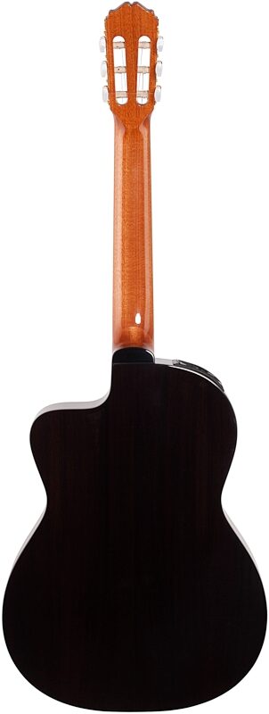 open zoom image for Takamine GC5CE Classical Acoustic-Electric Guitar, Natural, Full Straight Back