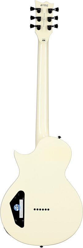 open zoom image for ESP LTD Deluxe EC-01FT Electric Guitar, Olympic White, Full Straight Back