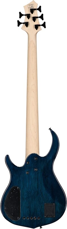 open zoom image for Sire Marcus Miller M2 5-String Electric Bass, Transparent Blue, Full Straight Back