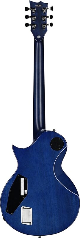 open zoom image for ESP E-II Eclipse BM Electric Guitar (with Case), Blue Natural Fade, B-Stock, Serial Number ES5124253, Full Straight Back