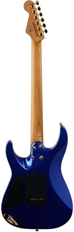 open zoom image for Charvel Pro-Mod DK24 HSH 2PT CM Electric Guitar, Mystic Blue, Full Straight Back