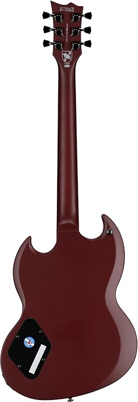 open zoom image for ESP LTD Lars Frederiksen Volsung Electric Guitar (with Case), Oxblood, Full Straight Back
