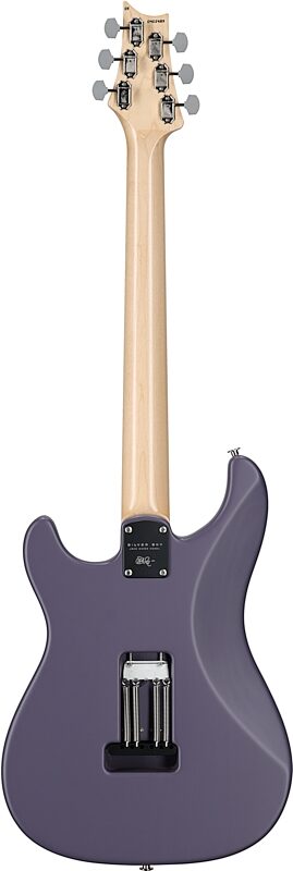 open zoom image for PRS Paul Reed Smith John Mayer Silver Sky Satin Electric Guitar (with Gig Bag), Black Plum, Full Straight Back