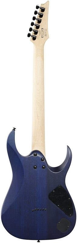 open zoom image for Ibanez RGA42FML Left-Handed Electric Guitar, Blue Lagoon Burst, Full Straight Back