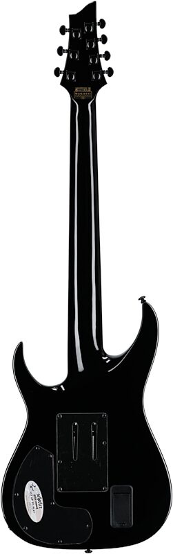 open zoom image for Schecter Sullivan King Banshee 7FR-S Electric Guitar, Obsidian, Full Straight Back