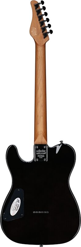 open zoom image for Schecter PT Standard Electric Guitar, Black Fade Burst Burl, Full Straight Back