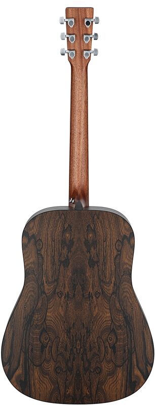 open zoom image for Martin D-X2E Ziricote Burst Acoustic-Electric Guitar (with Soft Case), New, Full Straight Back