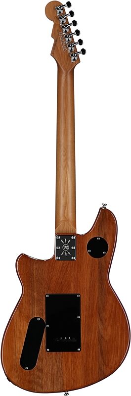 open zoom image for Reverend Kingbolt Air HH Semi-Hollowbody Electric Guitar, Black Sparkle, Full Straight Back