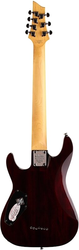 open zoom image for Schecter Omen Extreme 7-String Electric Guitar, Black Cherry, Full Straight Back