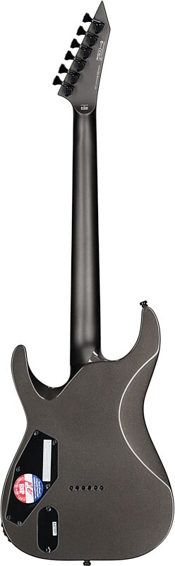open zoom image for ESP LTD Mick Thomson MT-I Electric Guitar (with Case), Obsidian Metallic, Full Straight Back