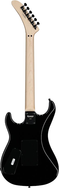 open zoom image for Kramer 1983 Baretta Reissue Electric Guitar (with Hard Case), Ebony, Rosewood Fretboard, Open Box (Very Good), Full Straight Back