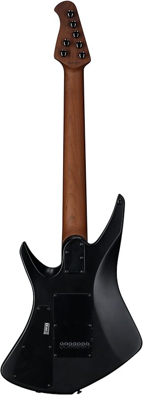 open zoom image for Sterling by Music Man Kaizen 7 Electric Guitar, 7-String, Stealth Black, Rosewood Fretboard, Full Straight Back
