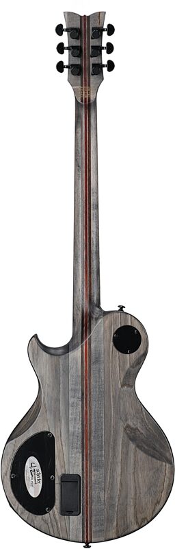open zoom image for Schecter Solo II SLS Elite Evil Twin Electric Guitar, Satin Black, Full Straight Back