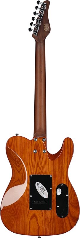 open zoom image for Schecter PT Van Nuys Electric Guitar, Left-Handed, Gloss Natural Ash, Full Straight Back